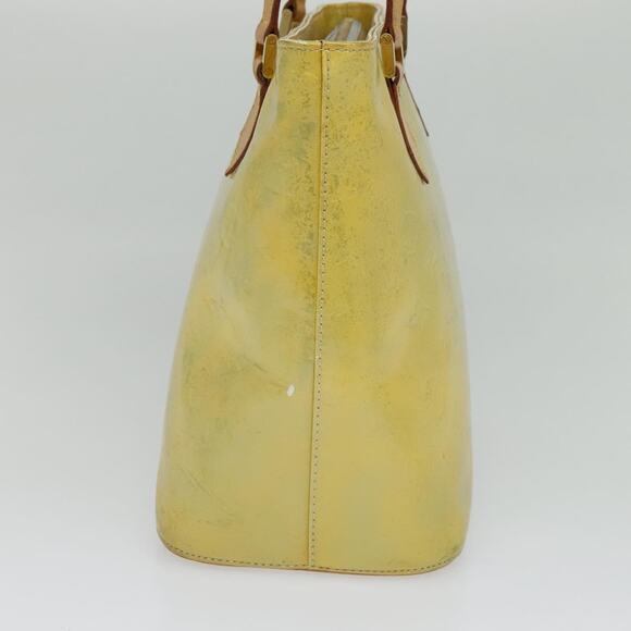 LOUIS VUITTON Monogram Vernis Houston Hand Bag Gris M91053 - Picture 4 of 12